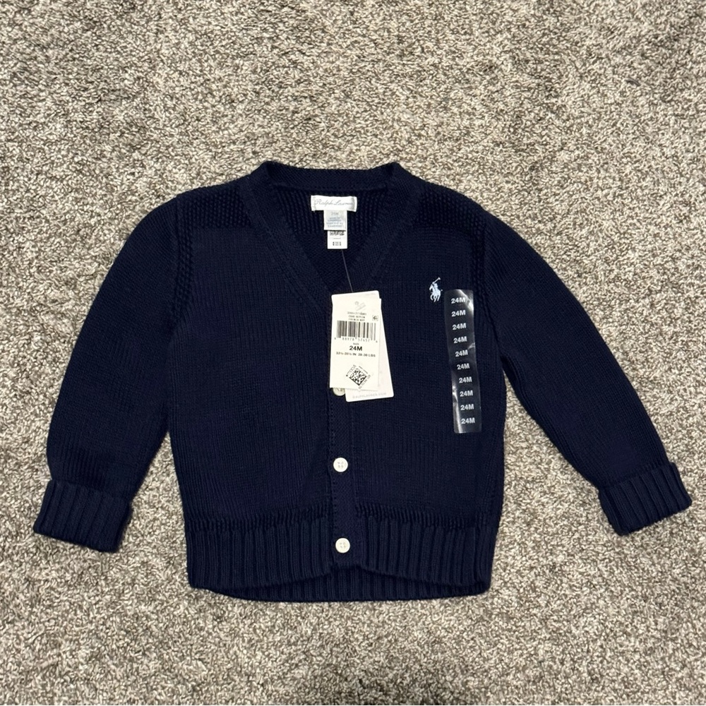 Polo Ralph Lauren Dark Blue Kids Sweater